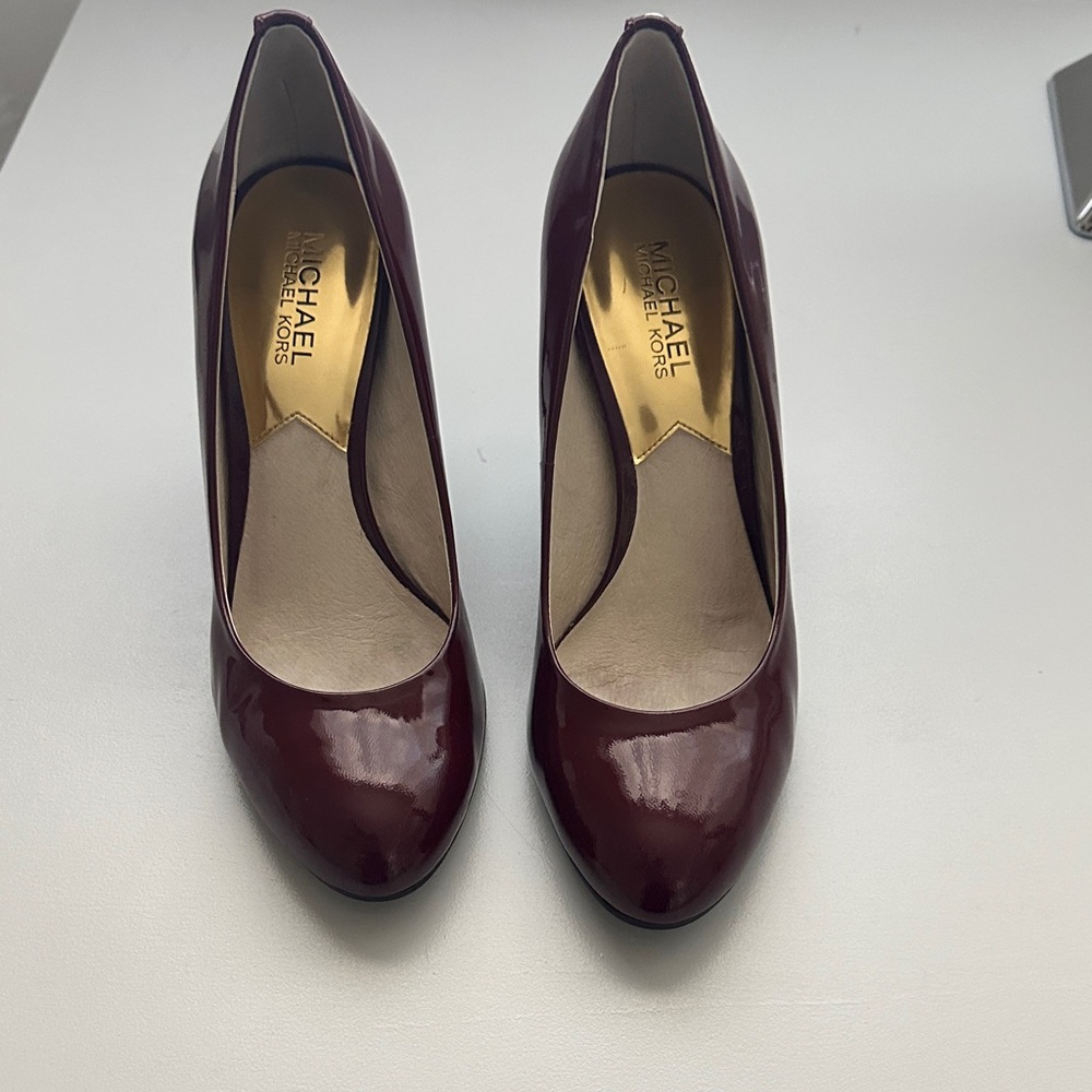 Michael Kors Deep Burgundy Heels